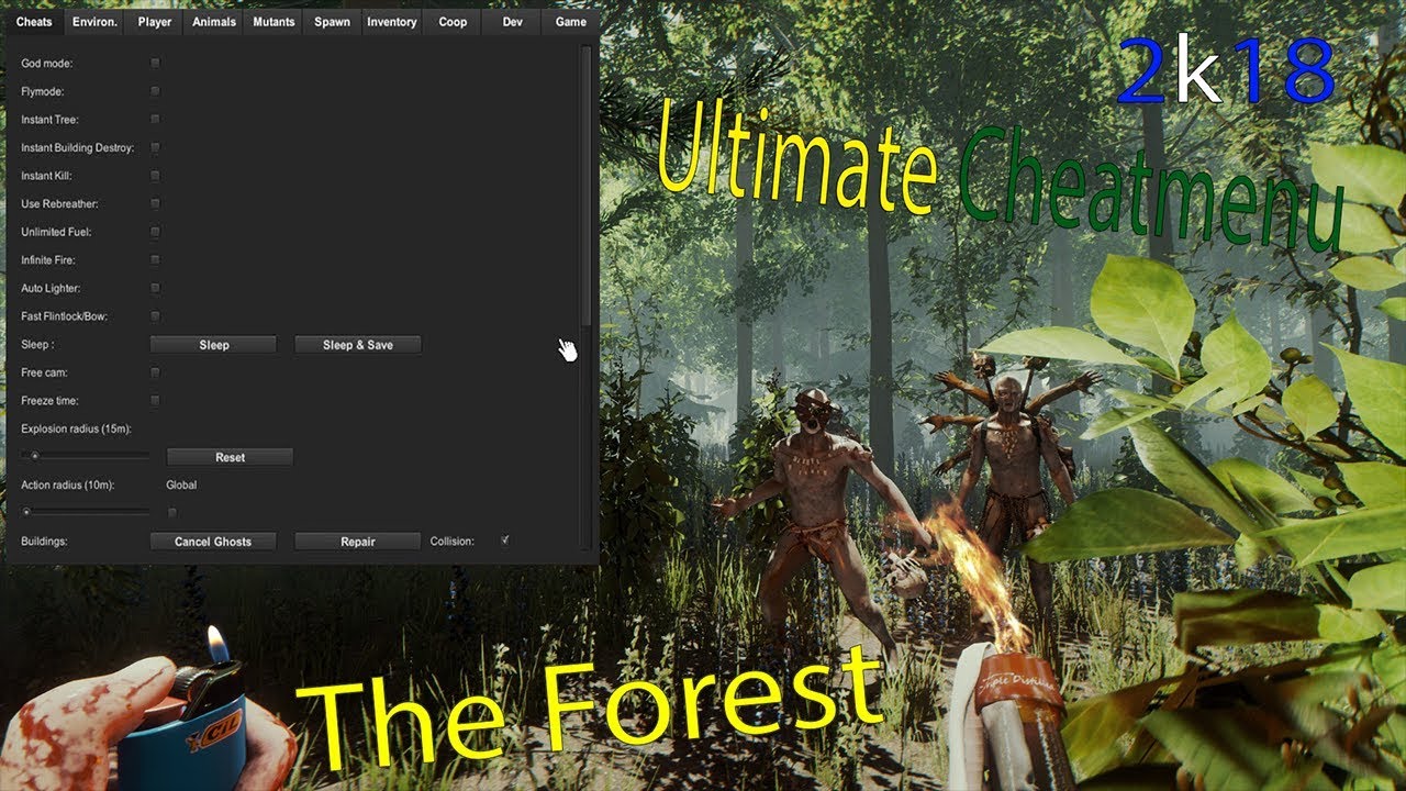 the forest game mods
